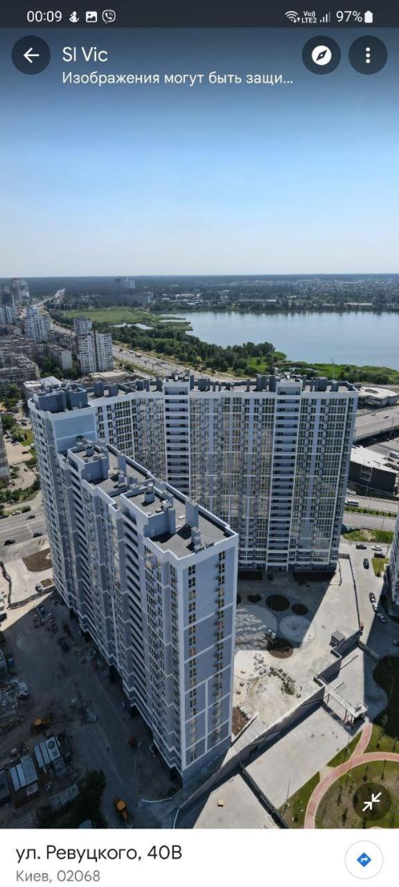 Квартира Метро Харківська, Позняки Жк Лебединий Kiev Exterior foto