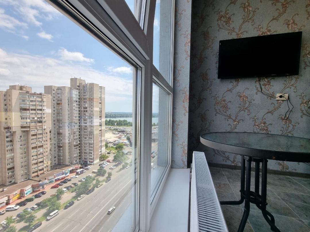 Квартира Метро Харківська, Позняки Жк Лебединий Kiev Exterior foto